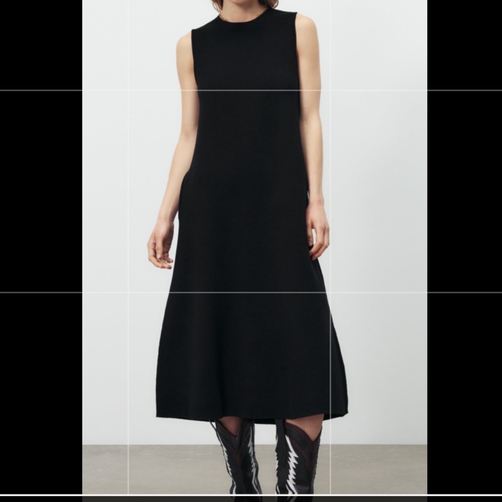 NWT Zara Sleeveless Knit Dress